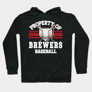 Proud Name Brewers Graphic Property Vintage Baseball Hoodie